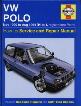 Volkswagen Polo 1990-1994 Workshop Manual