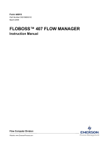 Remote Automation SolutionsFloBoss 407 (ROC-407H) Flow Manager