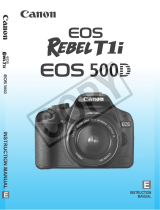 Canon 500D User manual
