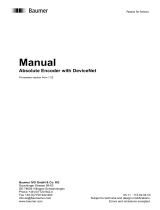Baumer GXP8W - DeviceNet Owner's manual