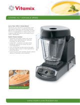 Vita-Mix Inc. Vitamix XL Datasheet