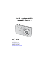 Kodak EASYSHARE V1233 User manual