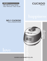 Cuckoo CRP-HW10 Fuzzy Series Owner's manual