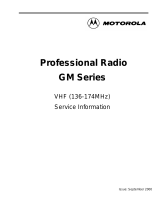 Motorola GM160 Service Information