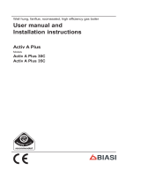 Biasi Activ A 30C User manual