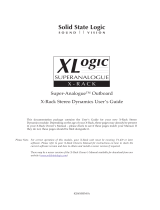 Solid State Logic X-Rack Owner's manual
