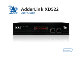 ADDER XD522 User manual
