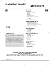 Hotpoint TCL 780 P (UK) User guide