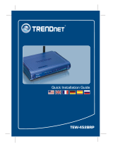 Trendnet TEW-452BRP Quick Installation Guide