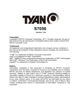 Tyan S7050 User manual