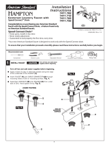 American Standard 7411.712.002 Installation guide