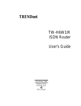 Trendnet TW-H6W1IR User manual