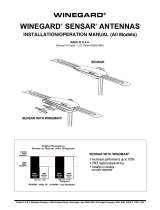 Winegard SENSAR IV ANTENNA Installation & Operation Manual