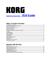 Korg D16 User guide