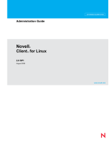 Novell Client for Linux  Administration Guide