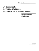 Rockwell RCV56ACx Command Reference Manual