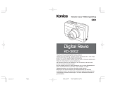 Minolta Revio KD-300Z Owner's manual
