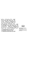 Jonsered B2126 User manual