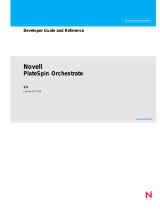 Novell PlateSpin Orchestrate 2.5 User guide
