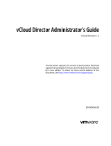 VMware vCloudvCloud Director 1.5