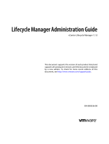 VMware vCenter vCenter Lifecycle Manager 1.1.0 User guide