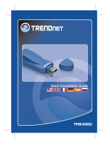 Trendnet 56K USB Data/Fax/TAM Modem Installation guide