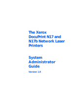 Xerox N17b Administration Guide