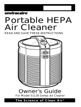 Honeywell HEPA Air Filter Portable User manual