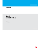 Novell Client for Linux  User guide