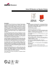 Wheelock E50-24MCWH User manual