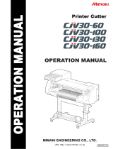 MIMAKI CJV30 Operating instructions