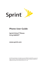 Sanyo S1 - Sprint User manual