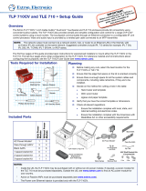 Extron electronics TLE 710 User manual
