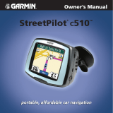 Garmin StreetPilot StreetPilot c510 Deluxe User manual