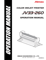 MIMAKI JV33 Operating instructions