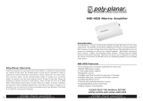 poly-planar ME400 Owner's manual