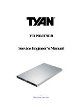 Tyan YR190-B7018 User manual
