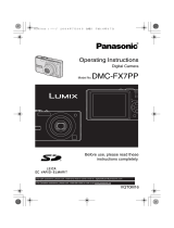 Panasonic DMCFX7K User manual