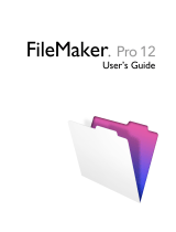 Filemaker FileMaker Pro 12 User guide