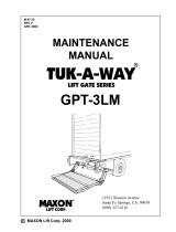 Maxon GPT SERIES (GPT-3) Maintenance Manual