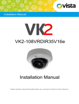 Vista VK2-108VRDIR35V16e Installation guide