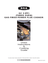AGA R5 3-oven 100 gas Owner's manual