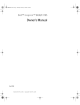 Dell Inspiron E1705 Owner's manual