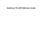 Epson WorkForce Pro WP-4540 User manual