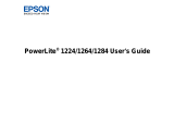 Epson PowerLite 1224 User manual