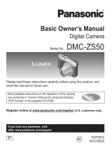 Panasonic DMC-ZS50K User manual