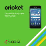 KYOCERA Hydro View Cricket Wireless User guide