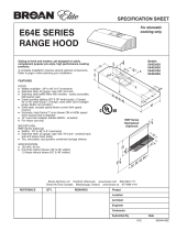 Broan E64E48SS User manual