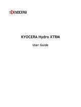 KYOCERA Hydro XTRM Metro PCS User manual