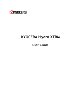 KYOCERA Hydro XTRM US Cellular User manual